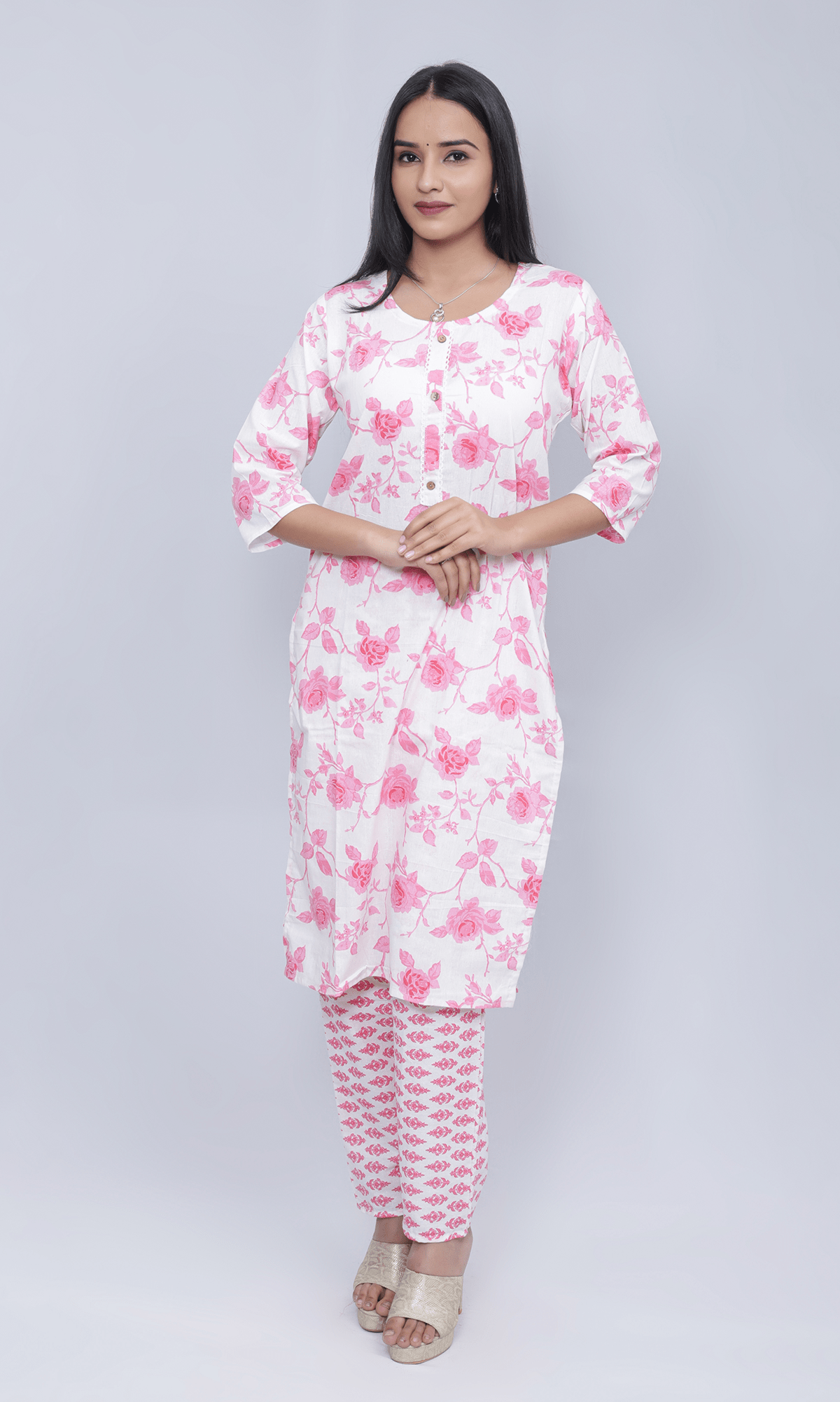 Petal Printed Salwar Suit
