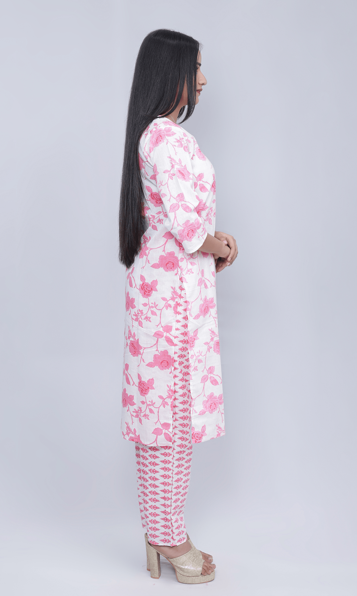 Petal Printed Salwar Suit