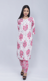 Floral Print Kurti with Pant