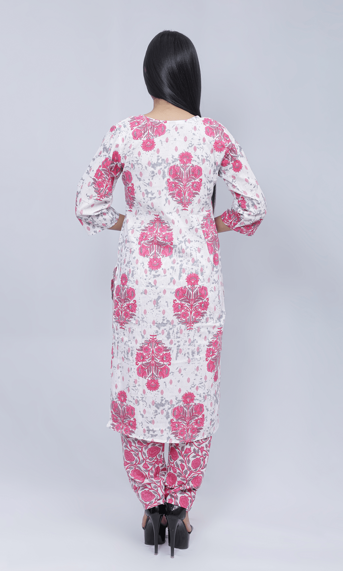 Floral Print Kurti with Pant