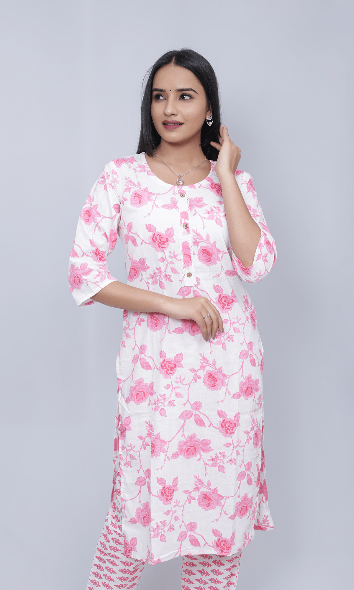 Petal Printed Salwar Suit