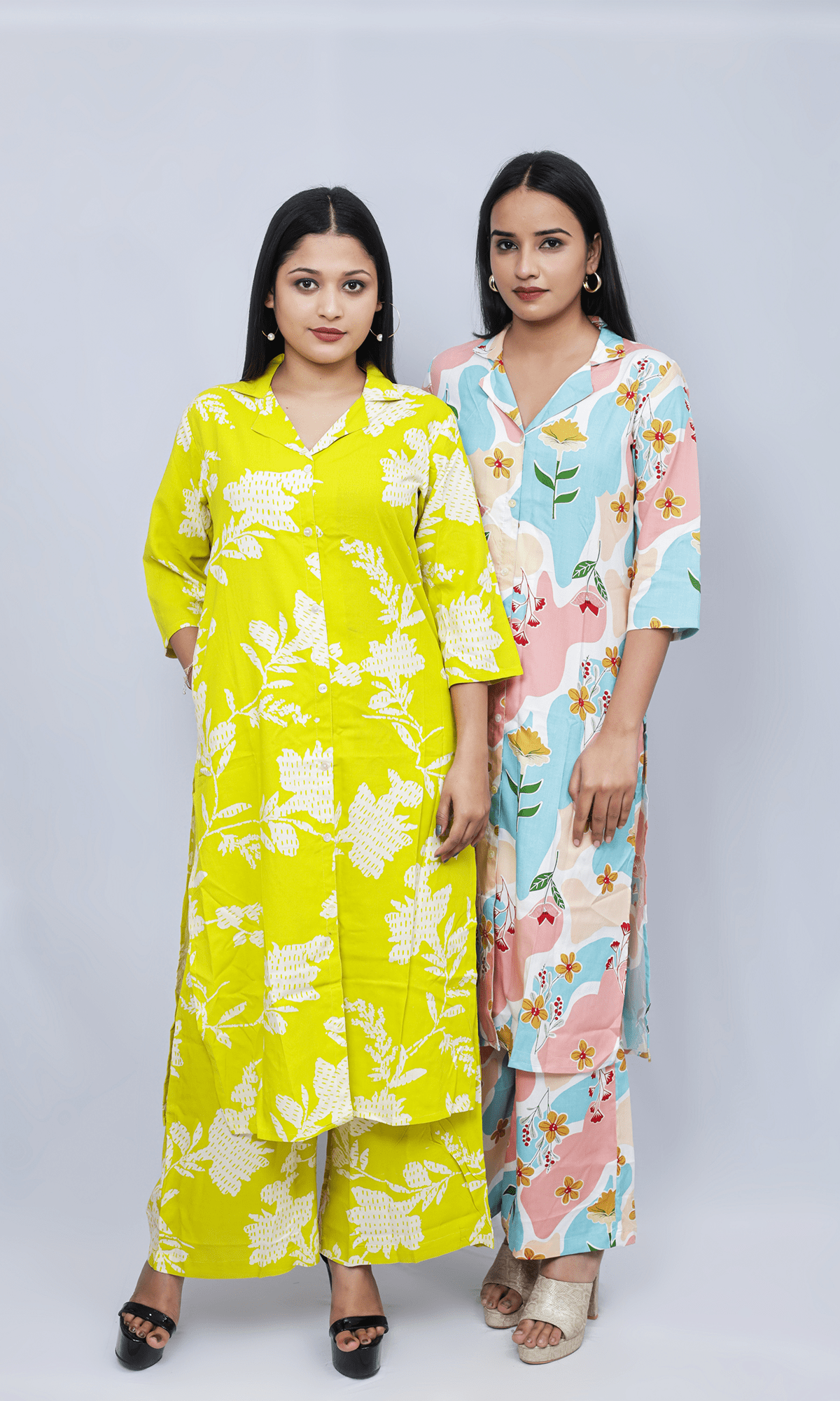 Printed Co-ord Set Combo