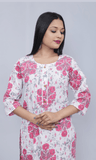 Floral Print Kurti with Pant