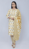 Floral Grace Ethnic Suit Set