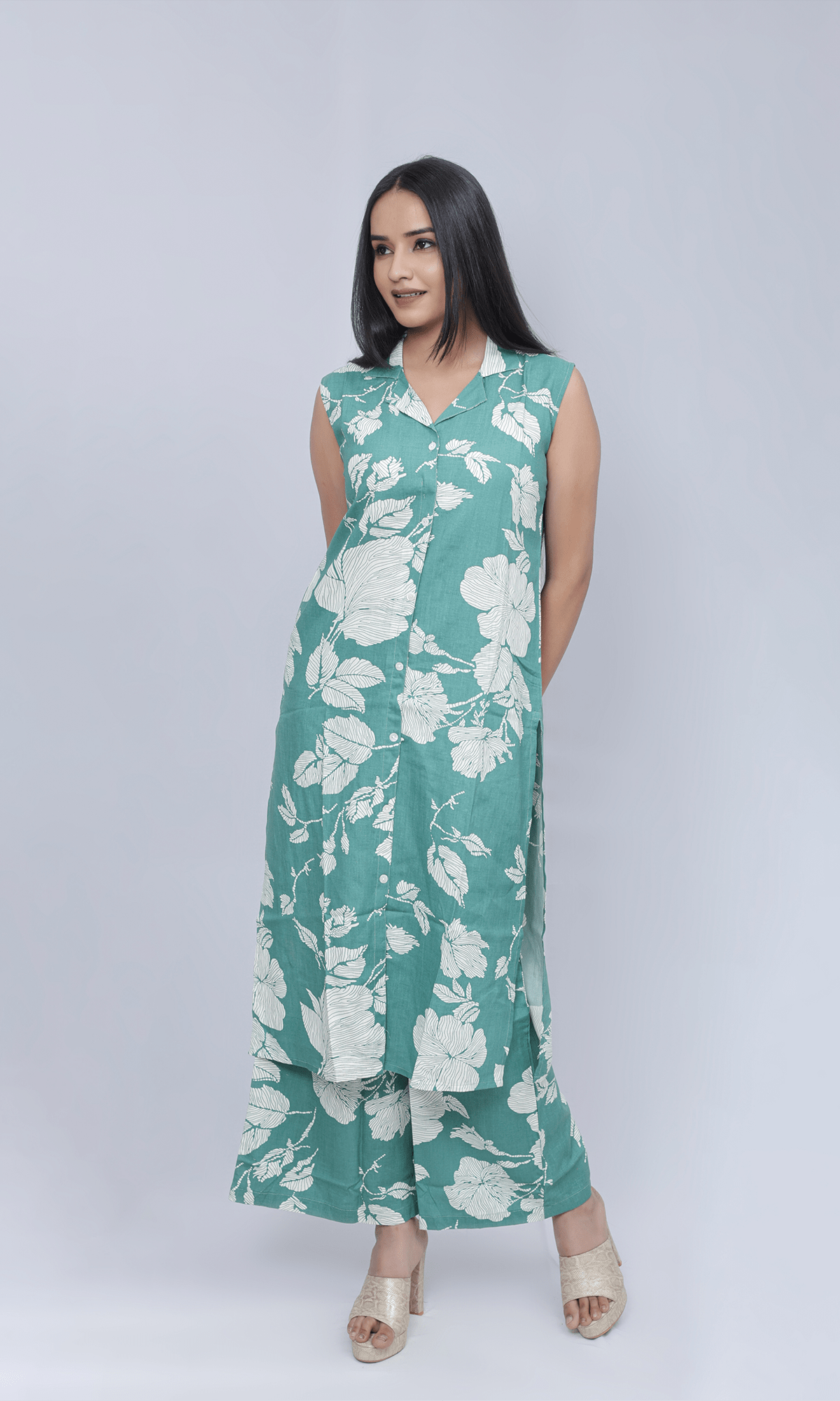 Flower Printed Co-ord Set