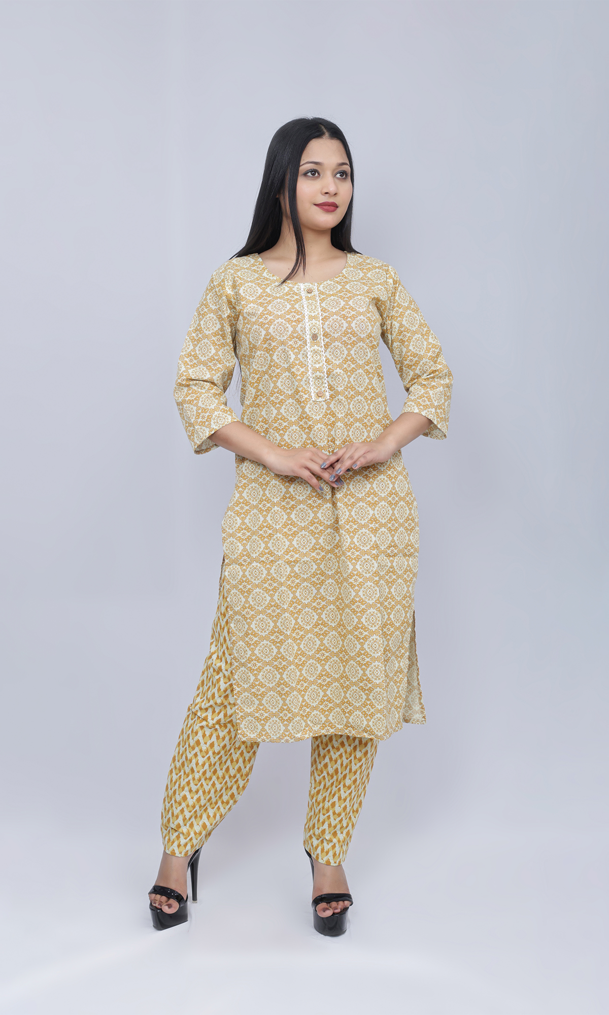 Cotton Kurti With Pant