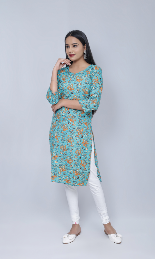 Floragrace Cotton Kurti
