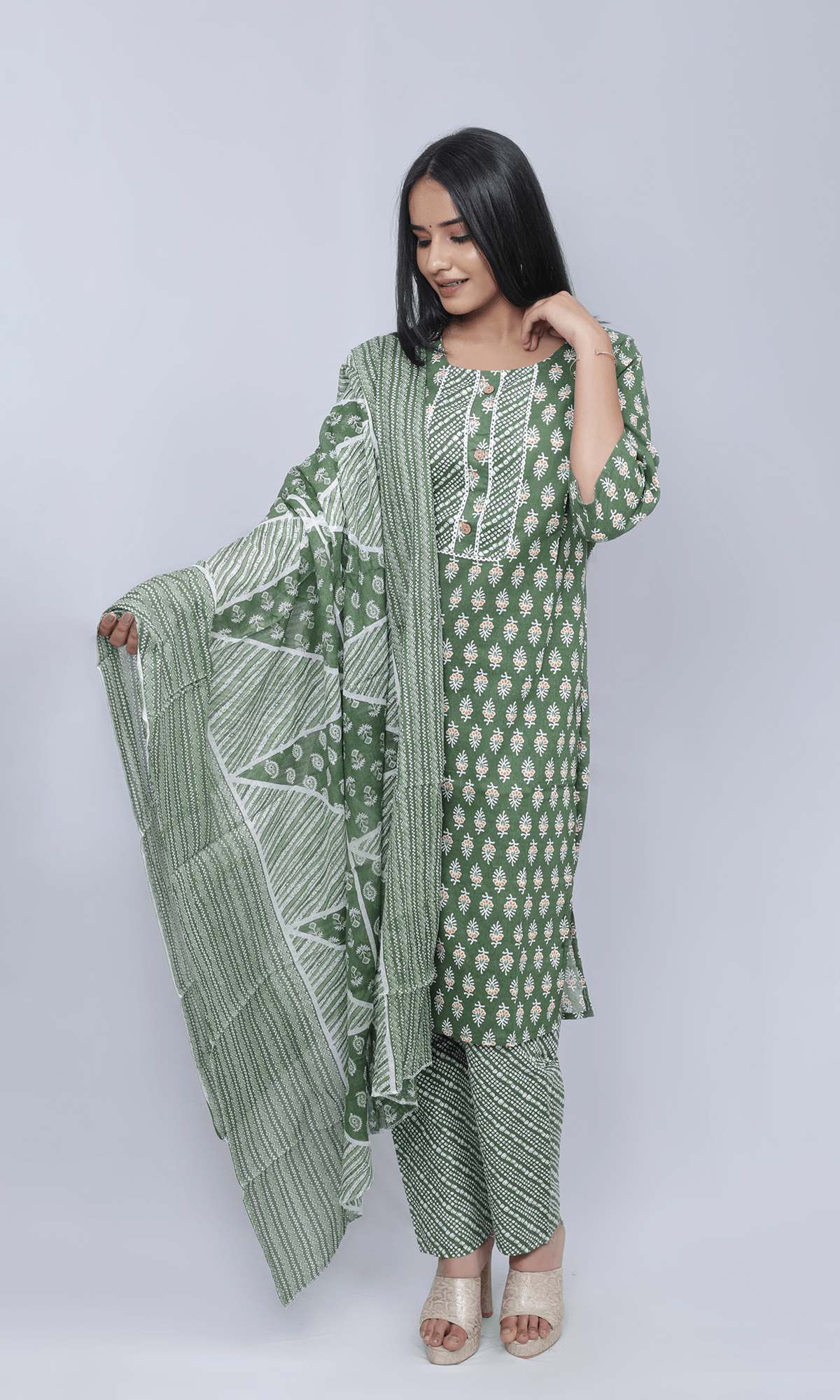 Printed Salwar suit set
