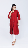 Cotton Plain Kurti