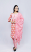 Cotton Bloom  Salawar Suit Set