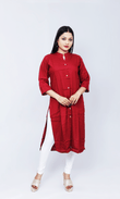 Cotton Plain Kurti