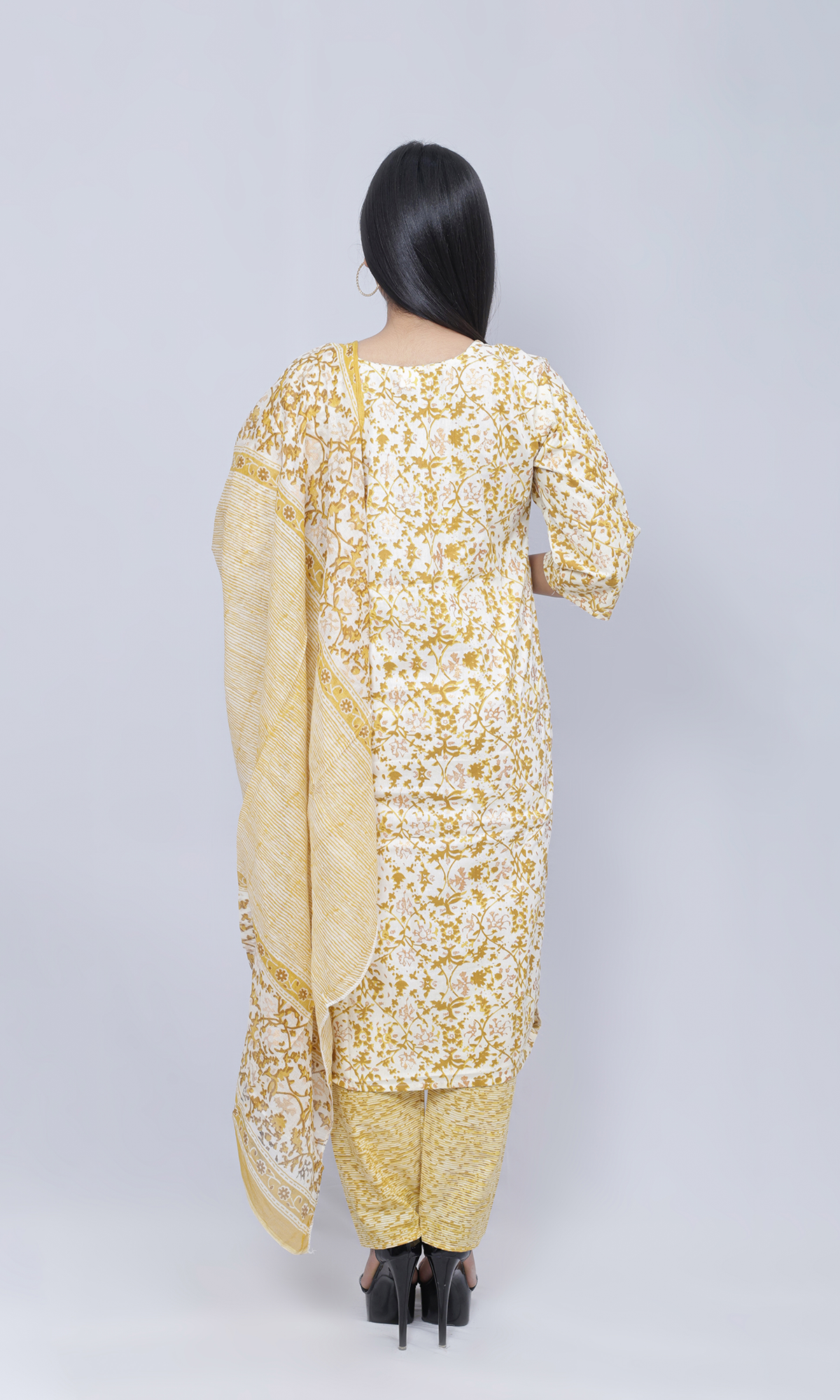 Printed Salwar Suits With Dupatta