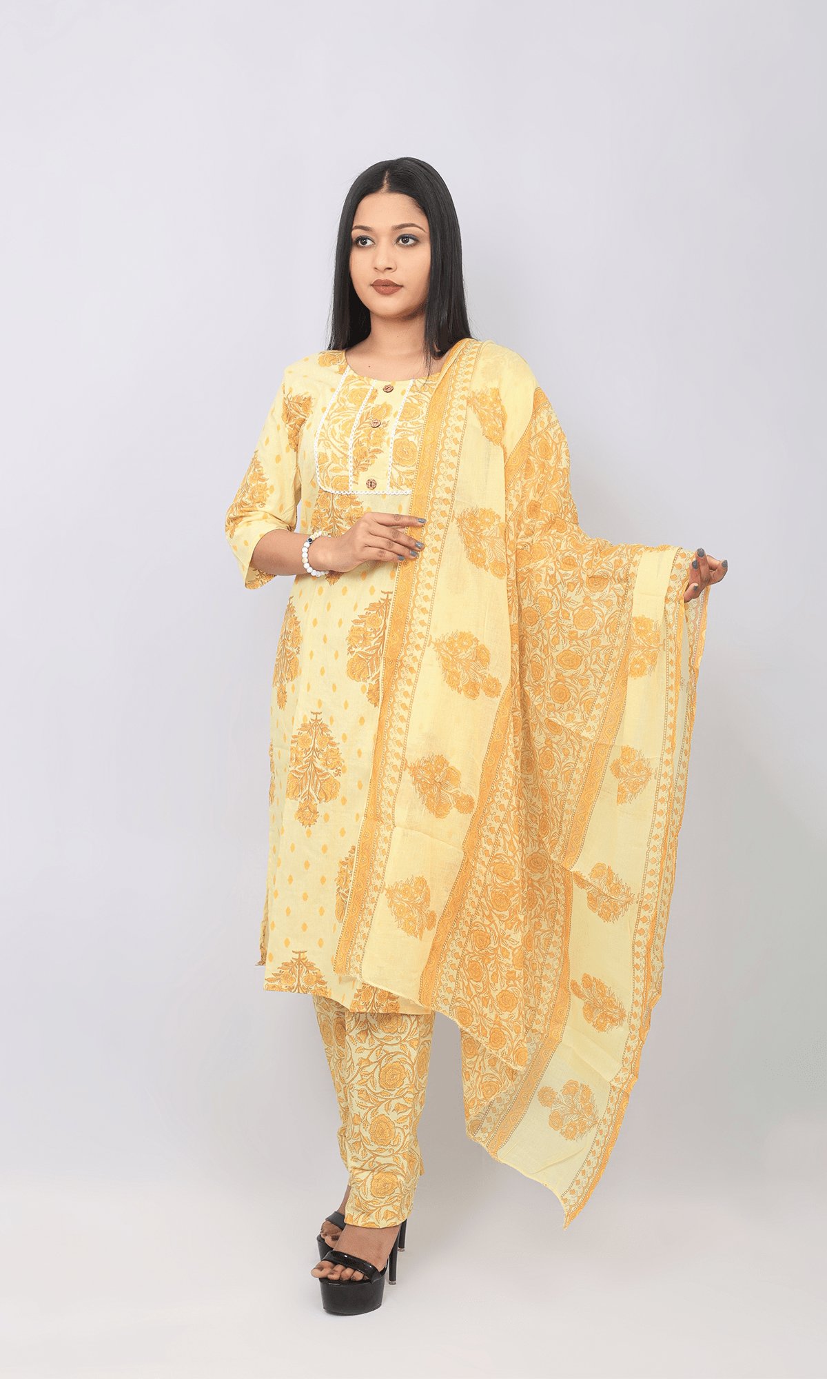 Blossom Grace Salwar Suit Set