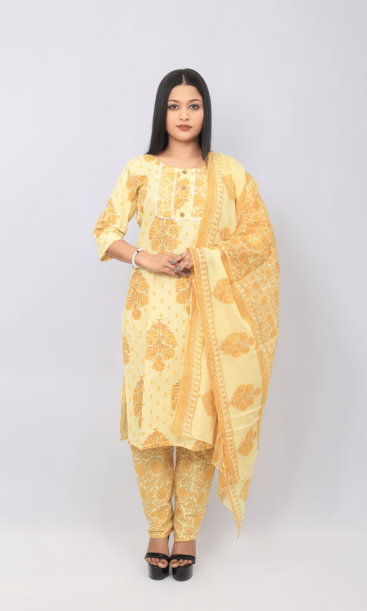 Blossom Grace Salwar Suit Set