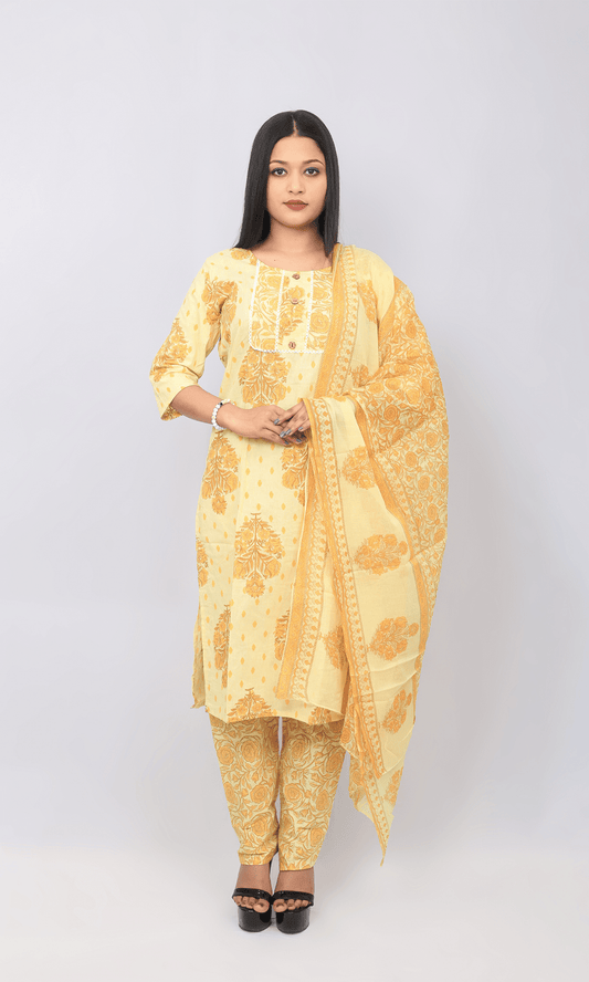 Blossom Grace Salwar Suit Set