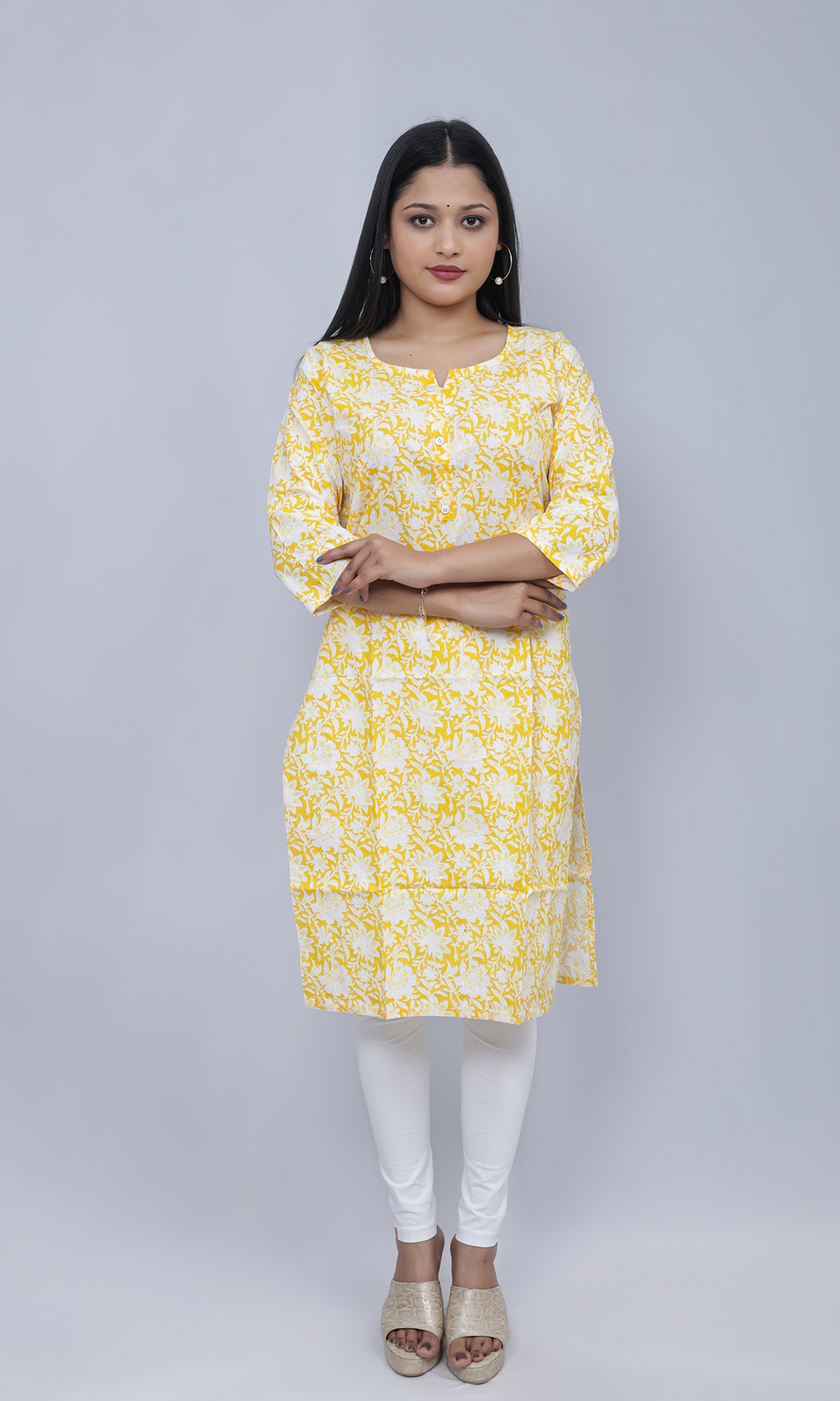 Floral Cotton Suit