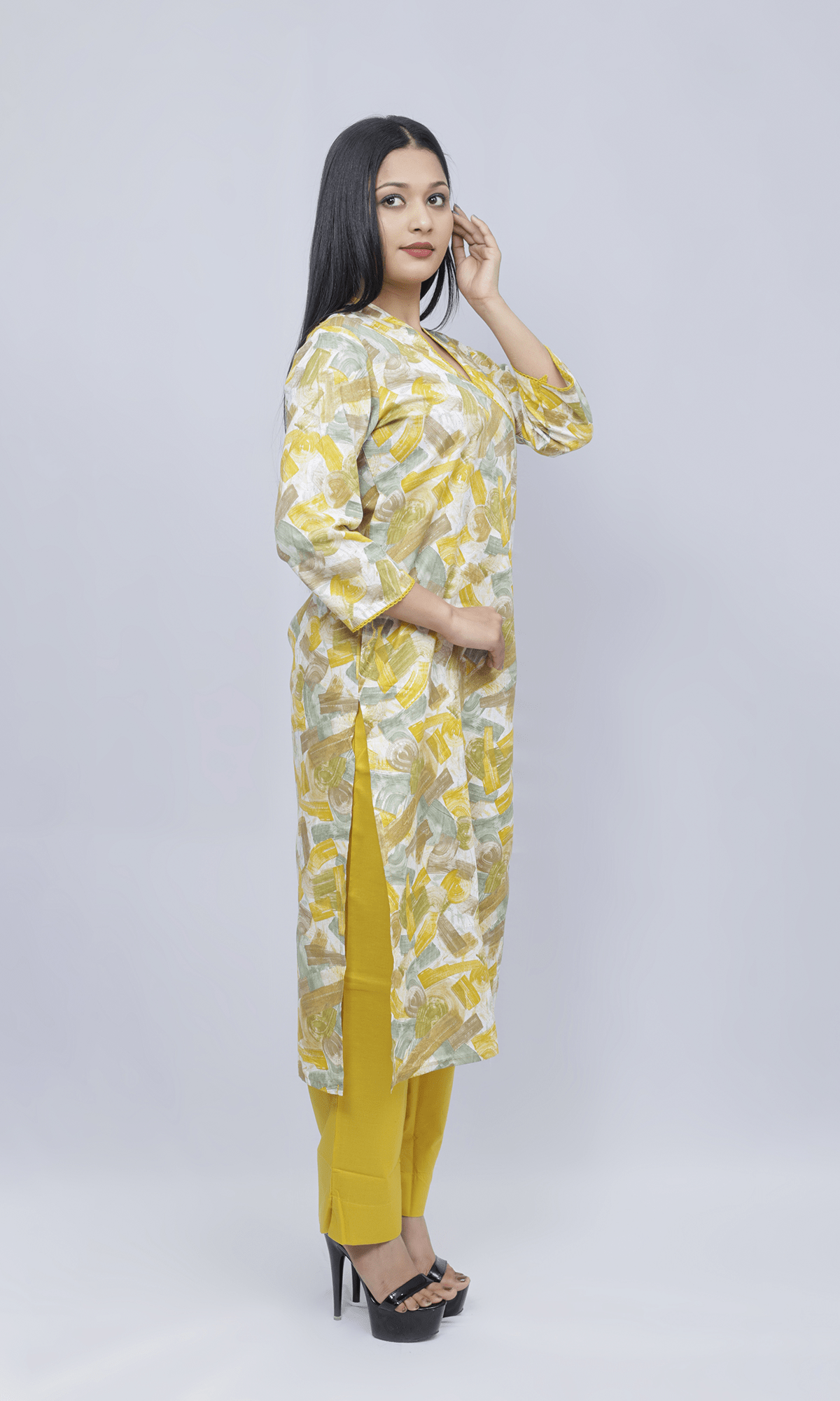 Trendy Printed Salwar suit