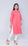 Plain Rayon  Kurti