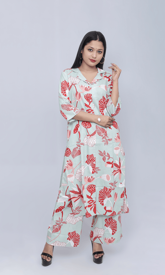 Trendy Printed Co-ord Set