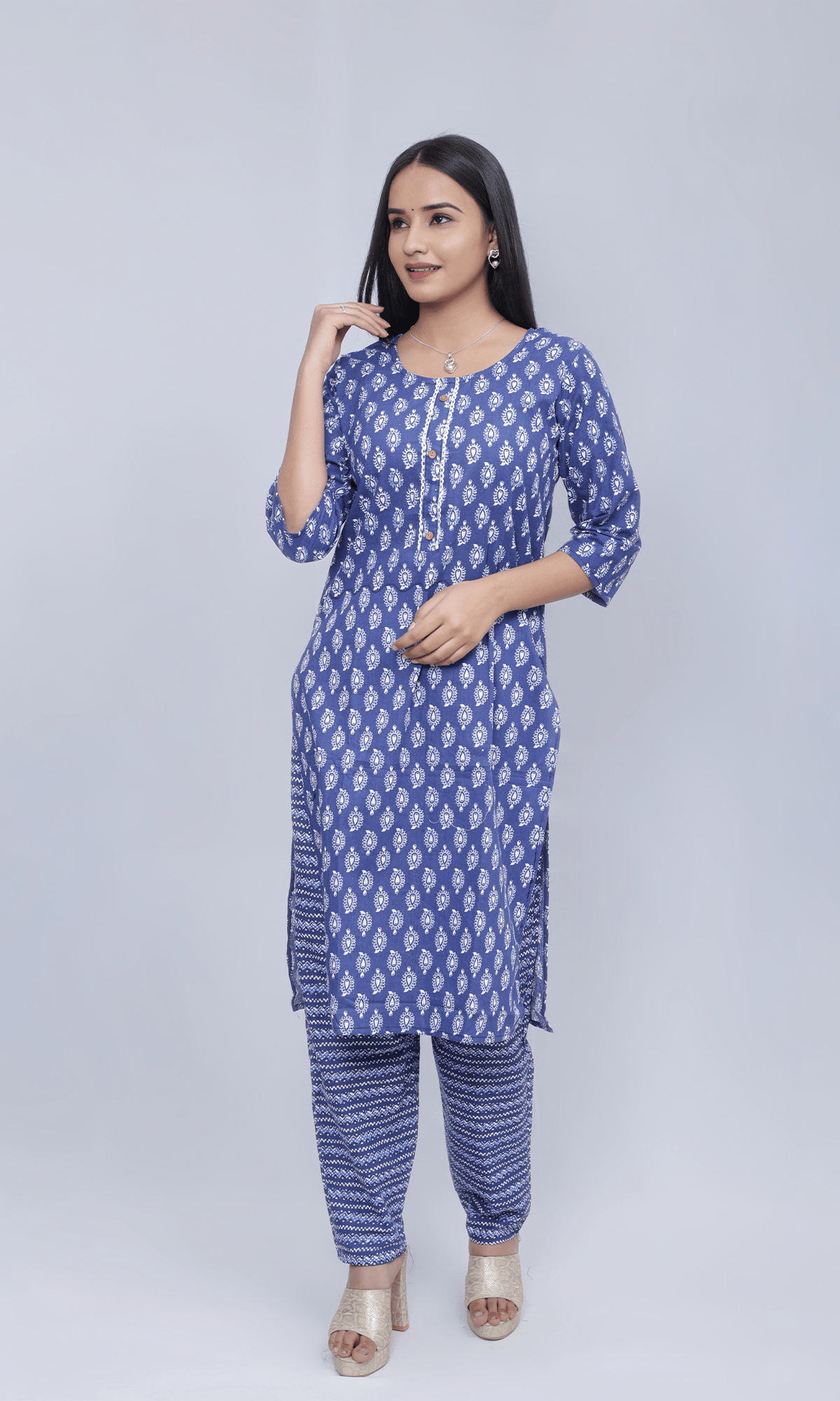 Floral Kurti with Pant