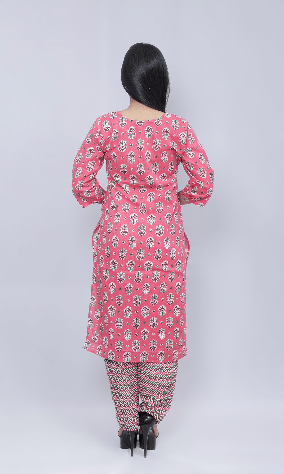 Petal Print Salwar Suit