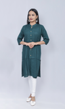 Rayon Plain Kurti