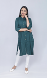 Rayon Plain Kurti
