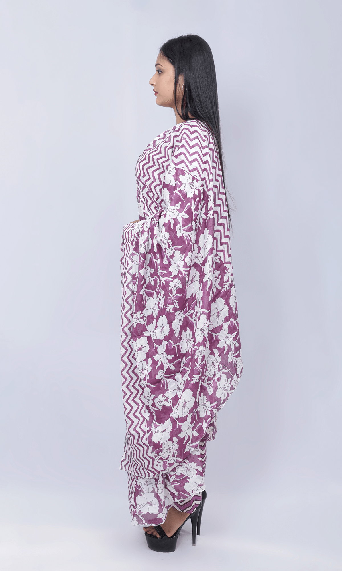 Classic Printed Salwar Suit Set