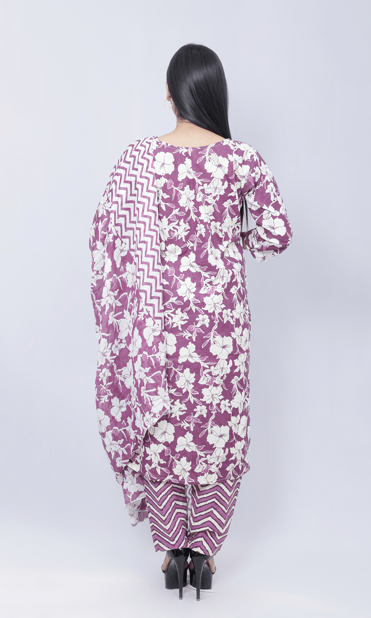 Classic Printed Salwar Suit Set