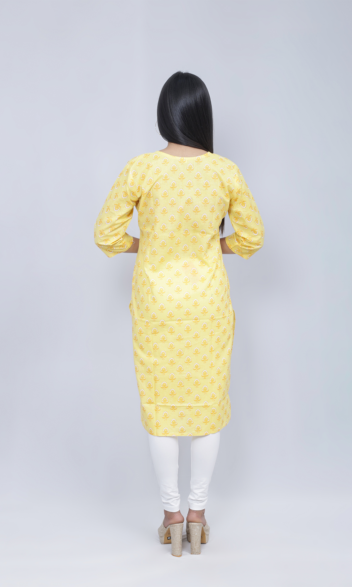 Printed Floral  Kurti
