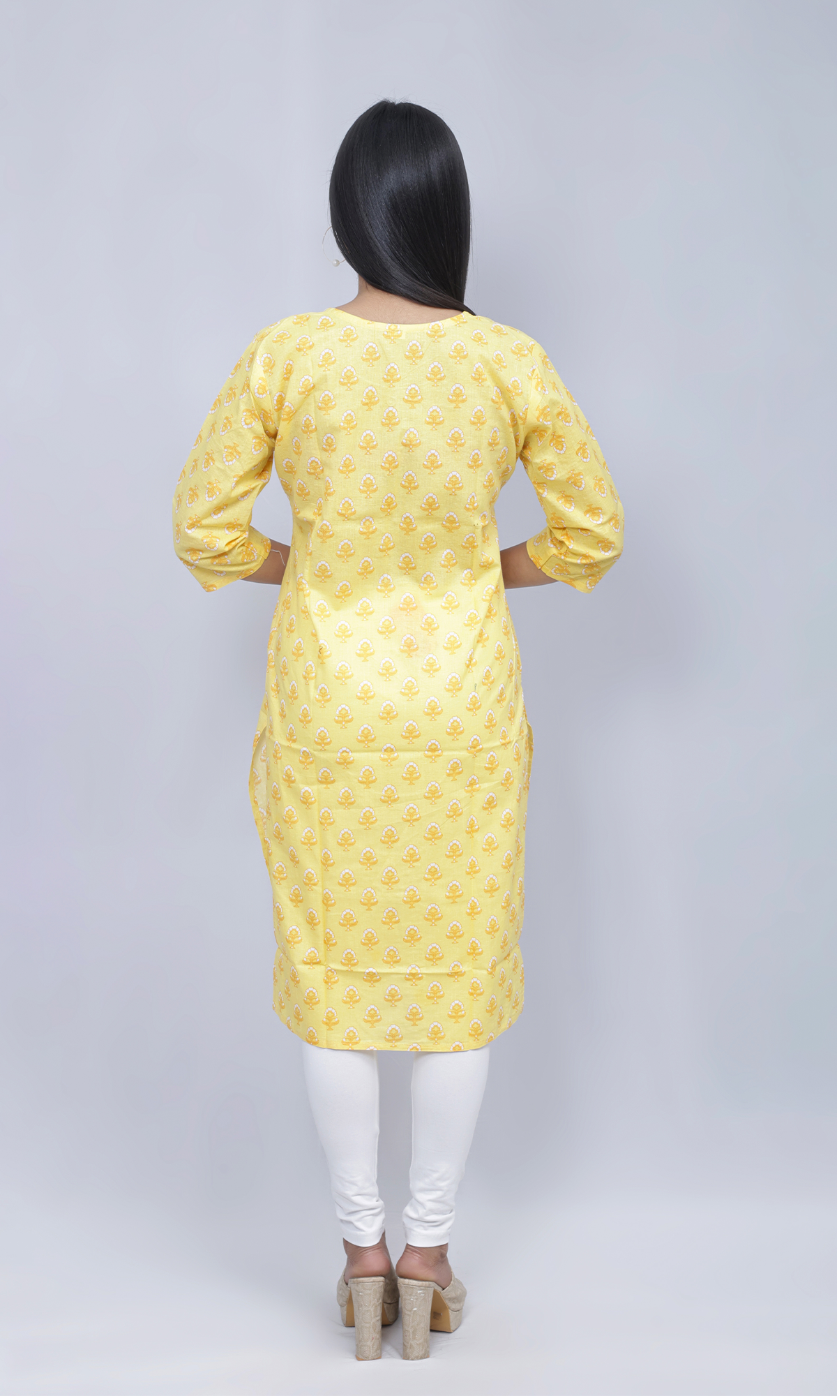 Printed Floral  Kurti