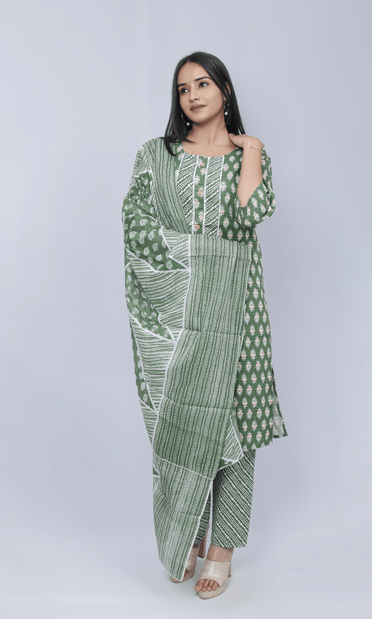 Printed Salwar suit set