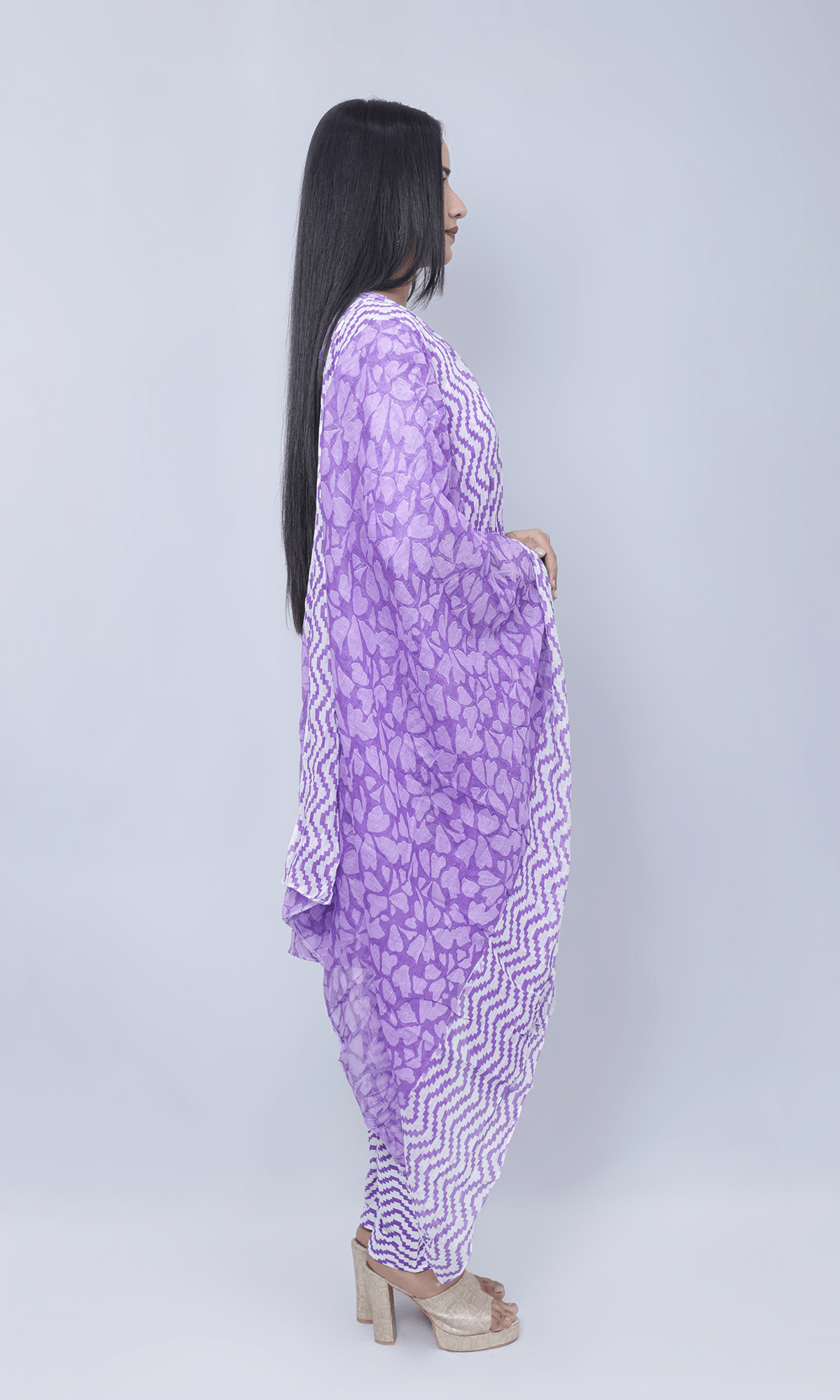 Elegant Print Salwar  Suit Set